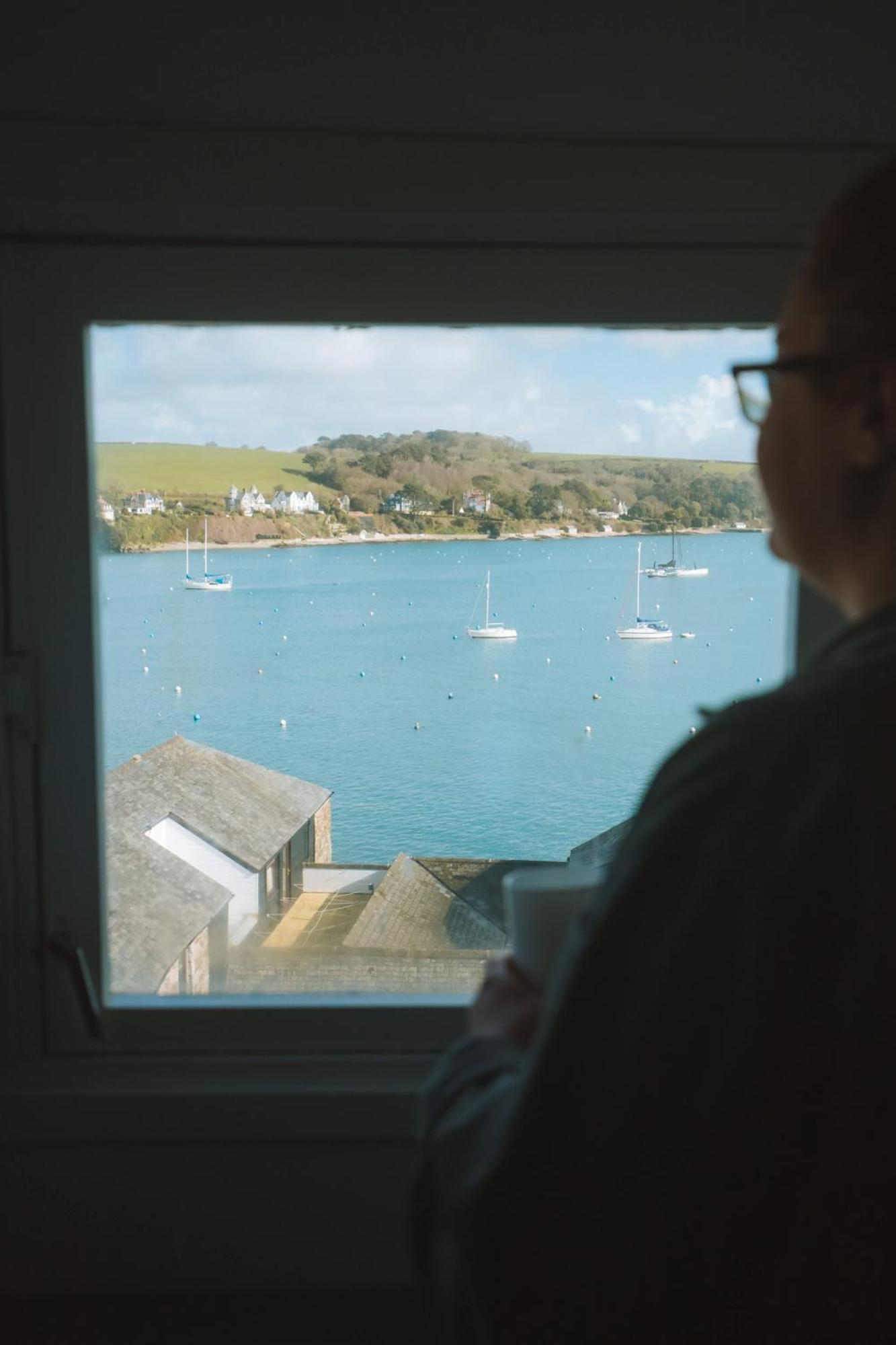 Breathtaking High Street Townhouse With Stunning Sea Views At 'The Old Fishermans Townhouse' Falmouth Eksteriør bilde