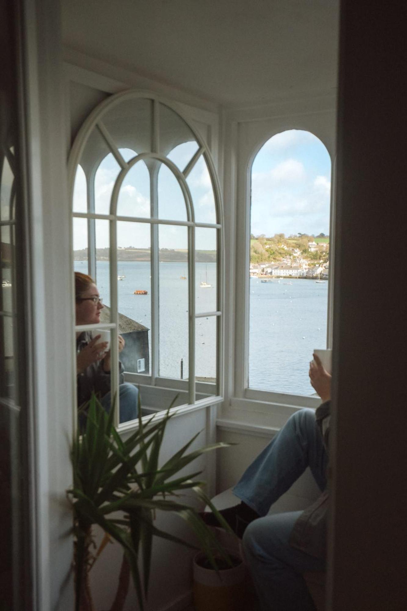 Breathtaking High Street Townhouse With Stunning Sea Views At 'The Old Fishermans Townhouse' Falmouth Eksteriør bilde